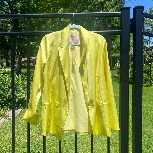 Anthropologie Hutch Satin Blazer NWT - Picture 13 of 14